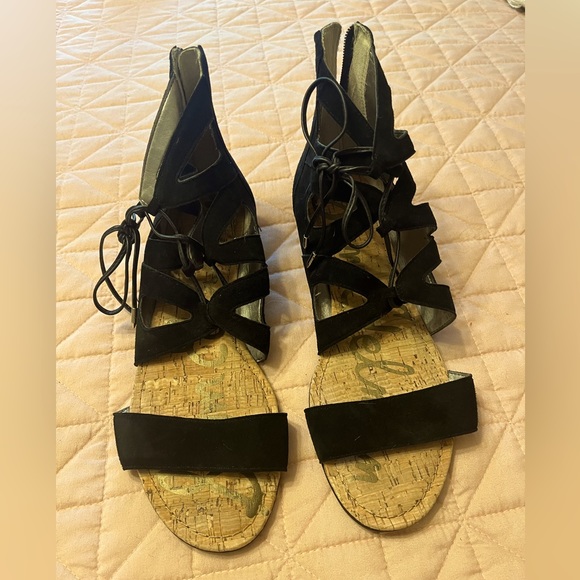Black Sam Edelman sandals - Picture 2 of 4